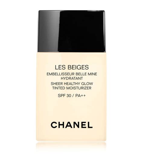 chanel les beige sheer healthy glow|les beiges chanel tinted moisturizer.